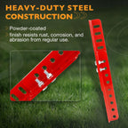 Mower Trimmer Rack Lockable for Most Walk-Behind & ZTR Mowers (Fits Most)