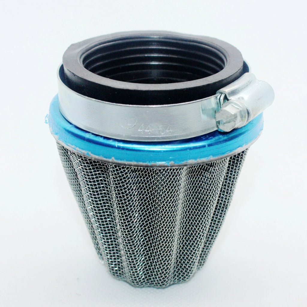48mm Steel Chrome Pod Air Filter for PIT PRO Quad Dirt Bike ATV
