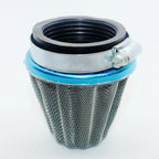 48mm Steel Chrome Pod Air Filter for PIT PRO Quad Dirt Bike ATV