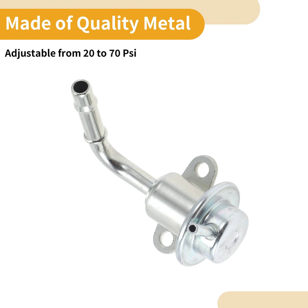 Fuel Pressure Regulator for Nissan Maxima (1999) No. 22670-2Y90A, Metal 20-70 Psi