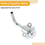 Fuel Pressure Regulator for Nissan Maxima (1999) No. 22670-2Y90A, Metal 20-70 Psi