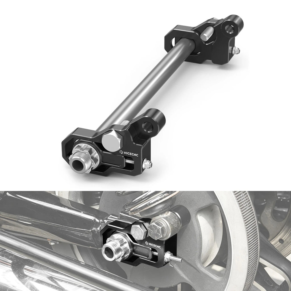 CNC Rear Axle Adjuster Kit for Harley Street Glide Special FLHXS (2014–2023)