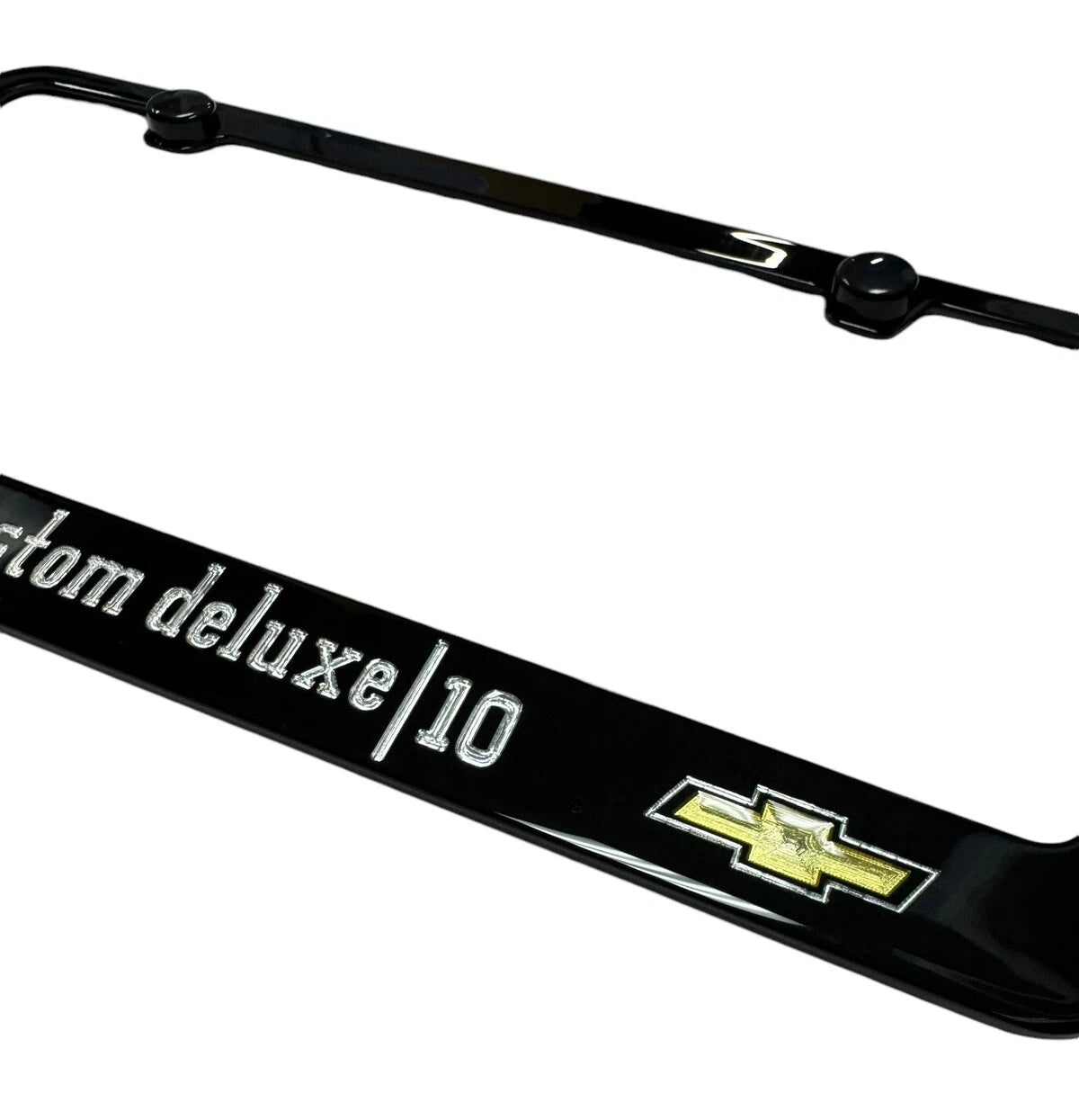 License Plate Frame Premium Front for Chevrolet Custom Deluxe (1972–1973)