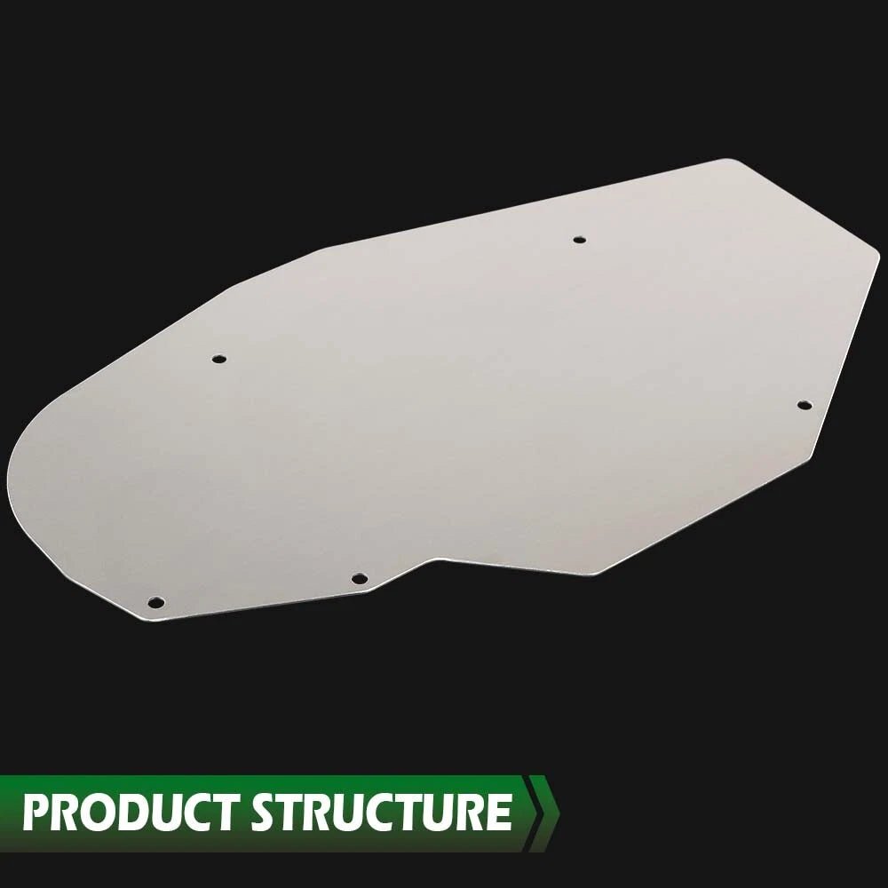 A/C & Heater Delete Panel for GM A Body (1973–1977) - Silver