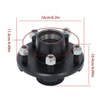 5 on 4.5" Trailer Hub for 2000 lbs Spindle with Bearing Kit (2000-2023)