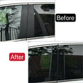 6 x Door Cover Trim Kit Black Pillar Posts for Acura TL (2004-2008)