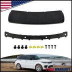 Front Bumper Skid Plate Trim for Land Rover Range Rover (2018–2022) Glossy Black