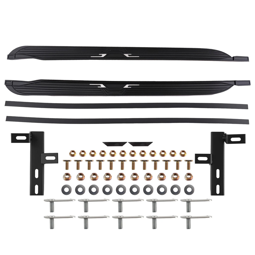 Aluminum Running Boards for VW Atlas (2018–2024) Black Pair