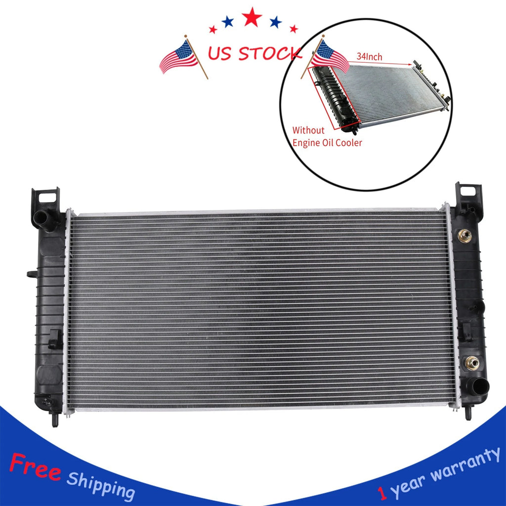 Radiator for Chevy Silverado 1500 2500 Cadillac Escalade (2007–2014)