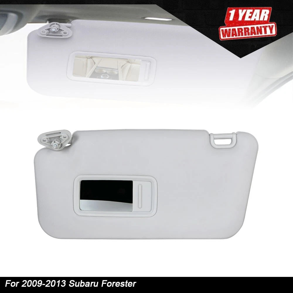 Left Driver Side Sun Visor with Mirror for Subaru Forester (2009–2013)