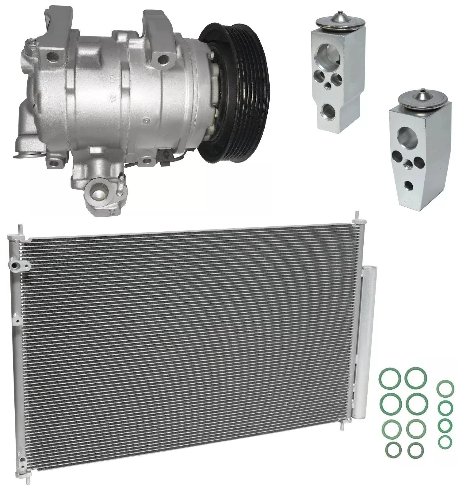 A C Compressor Kit With Condenser for Honda Odyssey 3.5L (2017–2020)