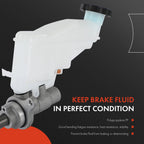 Brake Master Cylinder for Kia Forte (2014–2018) Hyundai Veloster (2012–2017)