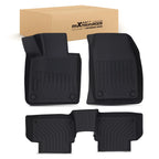 Set of 4 Black Waterproof TPE Floor Mats for Volvo S60 (2019–2025)