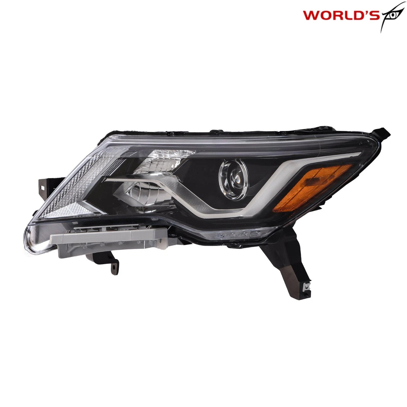 Headlight for Nissan Pathfinder (2017–2020) Halogen LED DRL LH