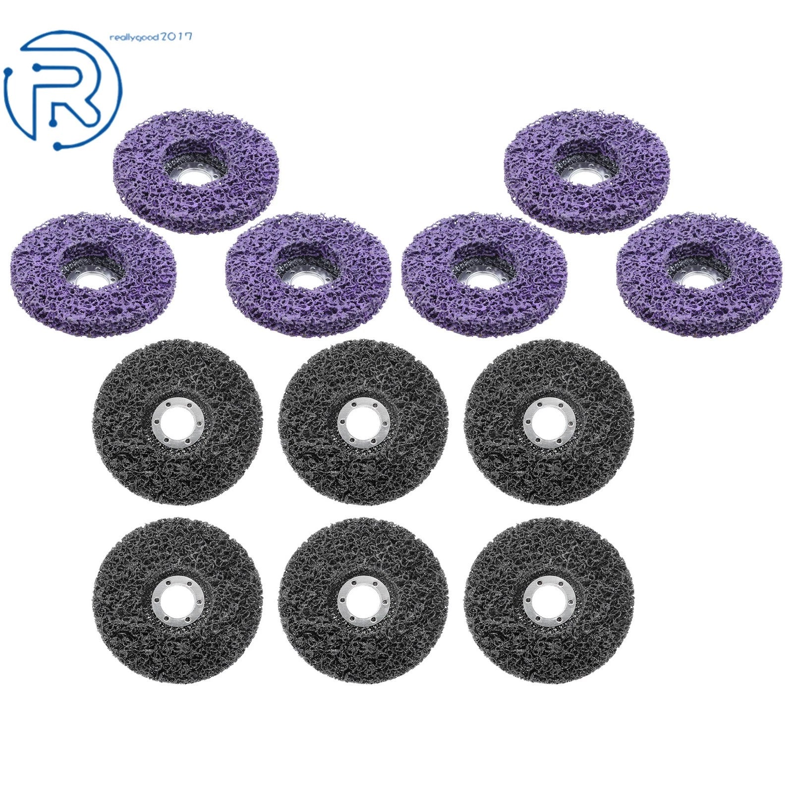 12 Pack Paint Stripping Discs for Angle Grinder (4-1/2 Inch)