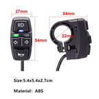 Turn Signal Horn Switch Button for Motorcycle Scooter Ebike