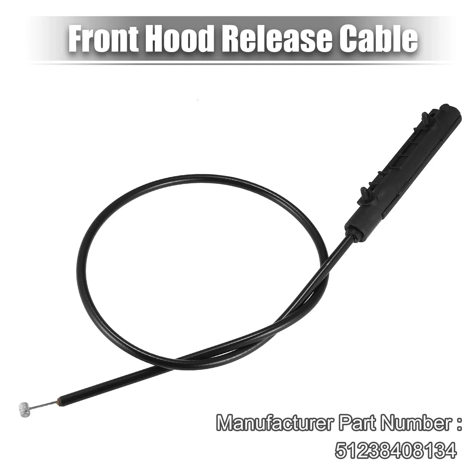 1x Engine Front Hood Release Cable for BMW X5 (1998 - 2006)