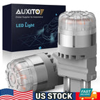2X 3157 3156 LED Turn Signal Parking Light Bulb for AUXITO (CK H)