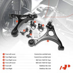 Set of 6 Control Arm, Ball Joint & Sway Bar for Honda Acura