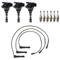 Set of 3 Ignition Coils & 6 Iridium Spark Plugs for Kia Sorento (2011–2016)