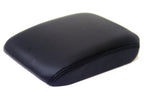 Center Console Lid Armrest Cover for VW EOS (2007–2015) Black Synthetic Leather