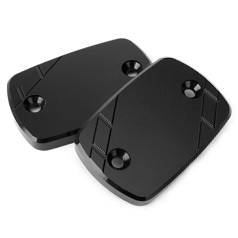 Aluminum Black Front Brake Fluid Reservoir Cap Cover for Yamaha XMAX 300 (2017–2018)