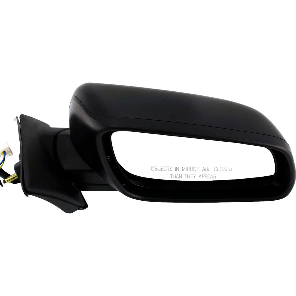 Power Mirror for Mitsubishi Lancer (2008–2014) Passenger Side Textured Black