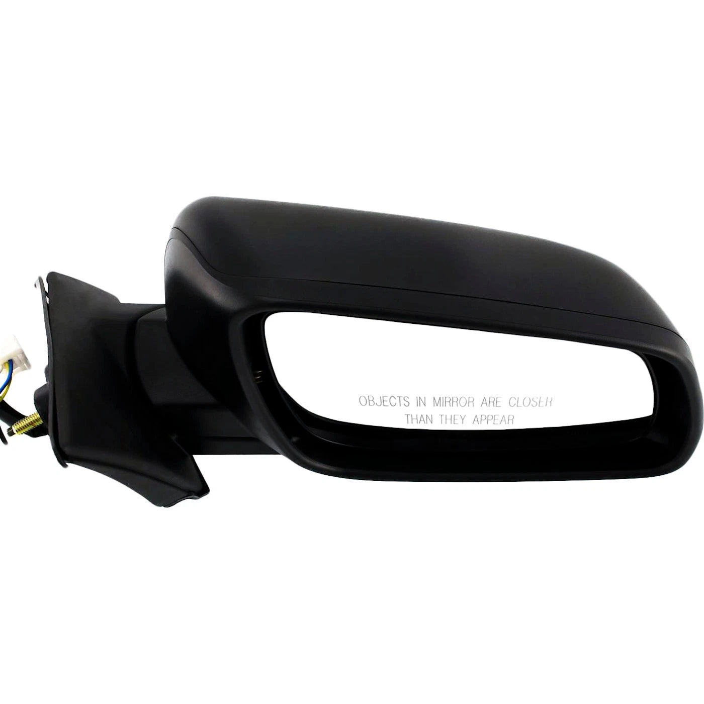 Power Mirror for Mitsubishi Lancer (2008–2014) Passenger Side Textured Black