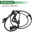 ABS Wheel Speed Sensor for Hyundai Kona (2018-2023) 1 x Left Front Sensor