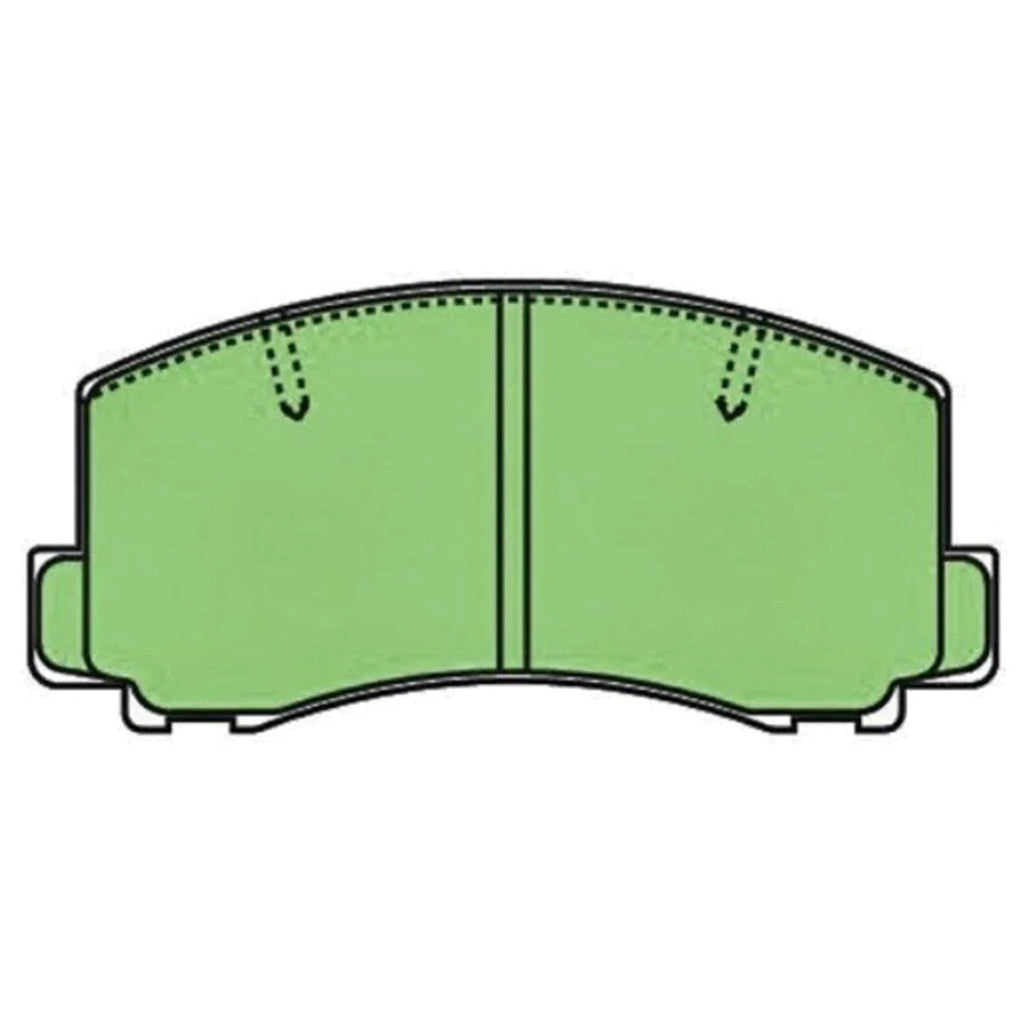 Front Disc Pad Set 1.4L-1.6L for Mitsubishi Colt RB RC RD RE (1982-1990)