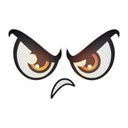 Reflective Eye Patch Set for Lawn Mower (Fun, Cartoon Designs)