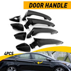 Dual Rear Exhaust Tail Pipe Tip for Car  Chrome Kit