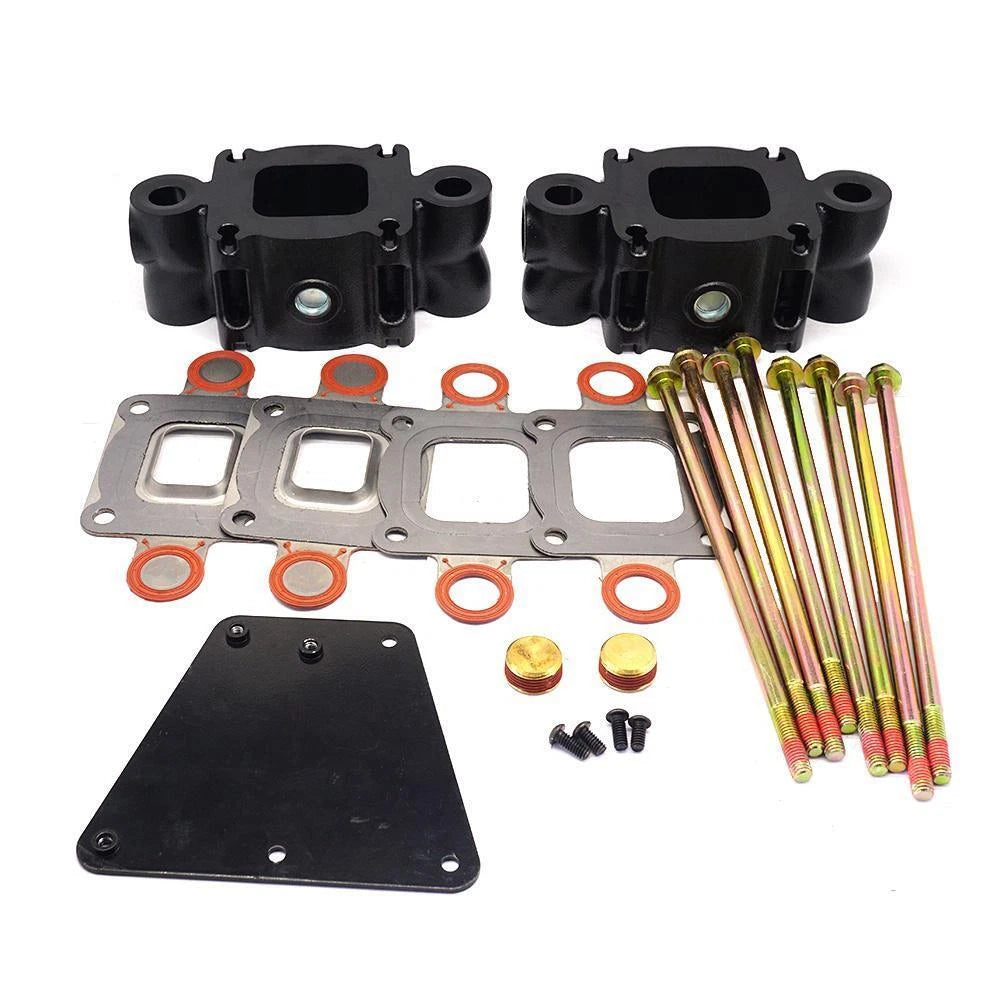 Dry Joint Exhaust Riser Spacer Kit 3" for Mercruiser V6 V8 (864929A2)
