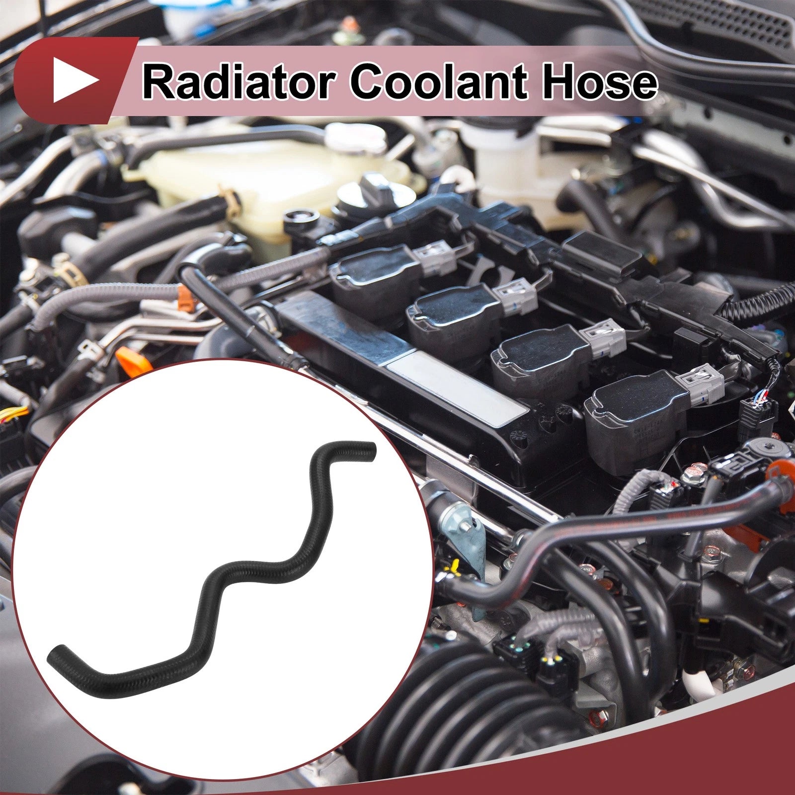 Radiator Coolant Hose for Honda Accord 3.5L (2008–2012) No. 79721TA1A00 Rubber