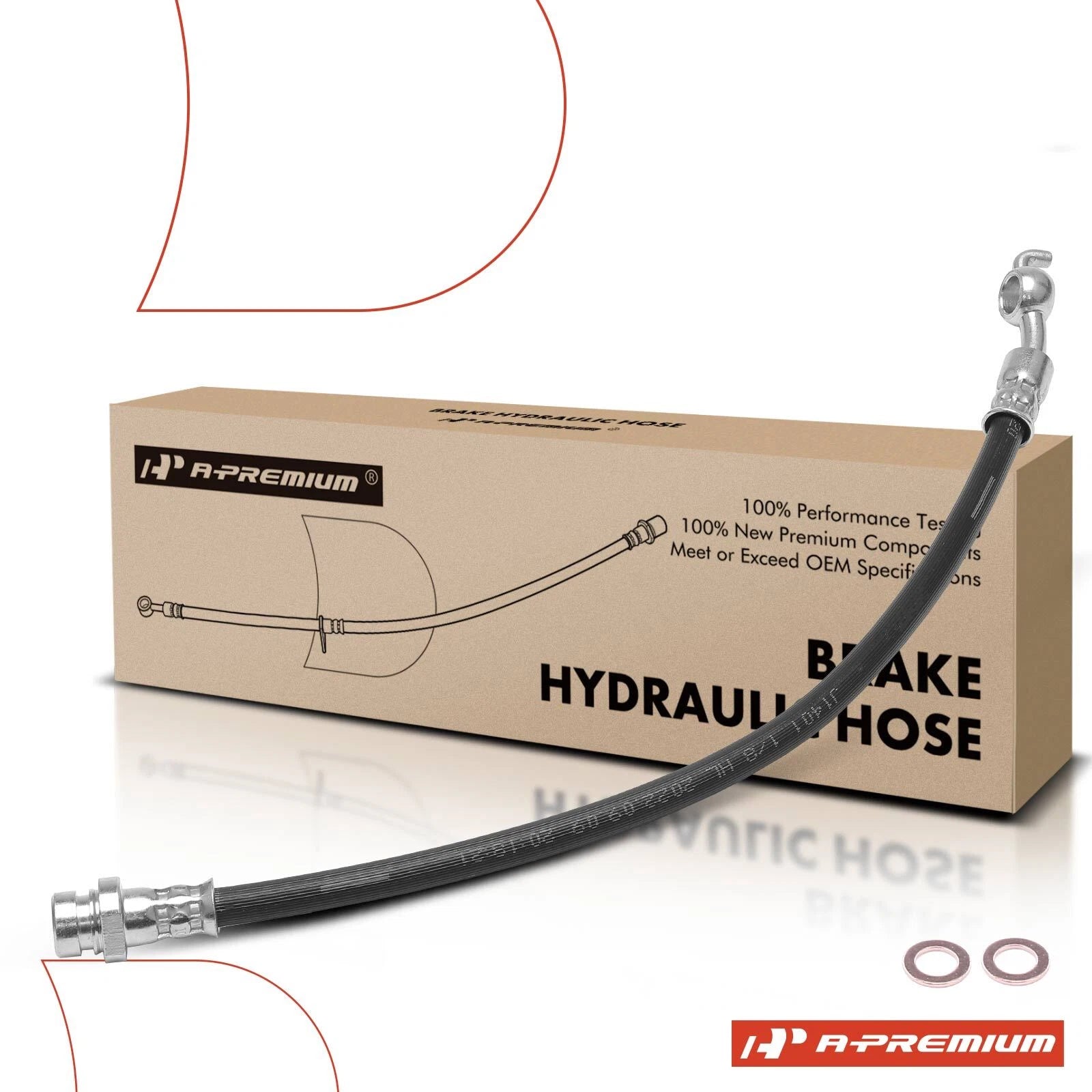 Rear Right Brake Hydraulic Hose for Kia Soul EV (2015–2019)