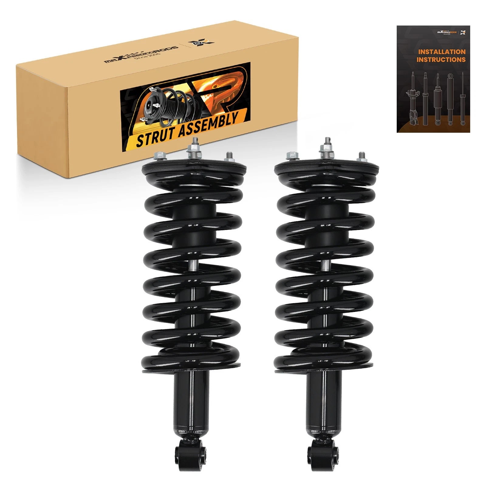 2X Front Quick Complete Strut and Coil Spring for Infiniti QX56 (2008–2010)