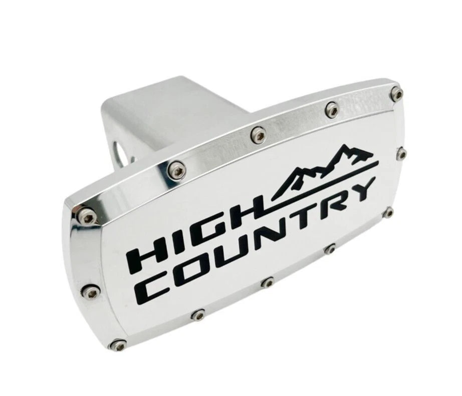 Hitch Cover High Country Style Replacement with Allen Bolts for 2 Inch Receiver (2020–2024)