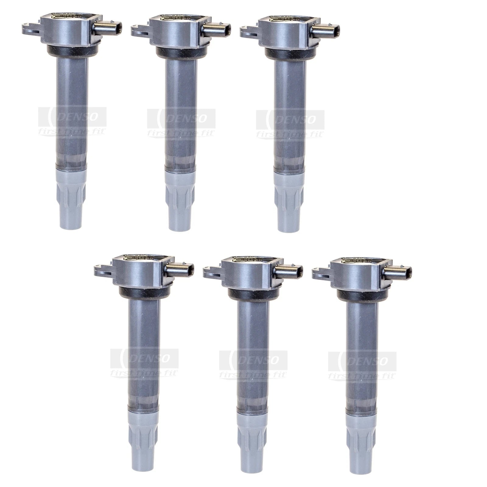 Set of 6 Denso Direct Ignition Coils for Chrysler 300 Dodge Charger (2005–2010)