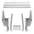 Chrome Windshield Mount Bracket for Harley Heritage Softail (2016–2023)