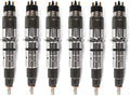 Set of 6 Fuel Injectors 0445120007 0986435508 for Cummins Iveco DAF Ford
