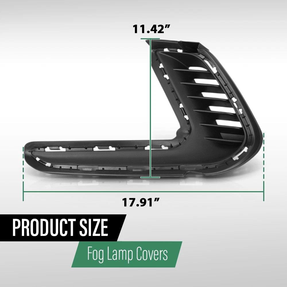 Set of 2 Fog Light Covers for Hyundai Elantra (2017–2018)