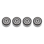 4X Billet Aluminum Head Bolt Cover Cap for Triumph T120 Thruxton Scrambler (2016–2023)