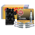 NGK DIS Ignition Coil & 6 G-Power Platinum Spark Plugs for Ford Mercury