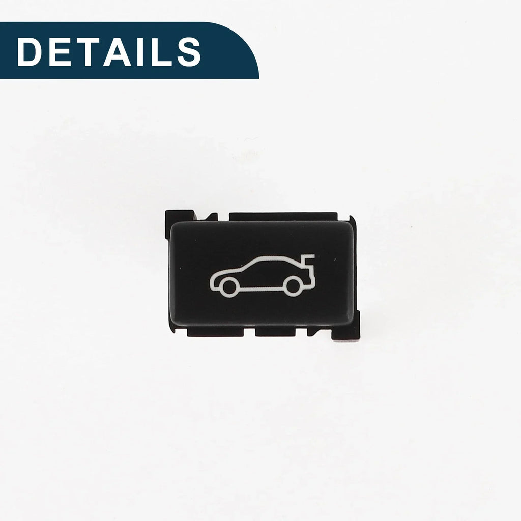 Tailgate Trunk Button Cover for BMW 1-7 X1 X3 Black