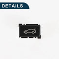 Tailgate Trunk Button Cover for BMW 1-7 X1 X3 Black