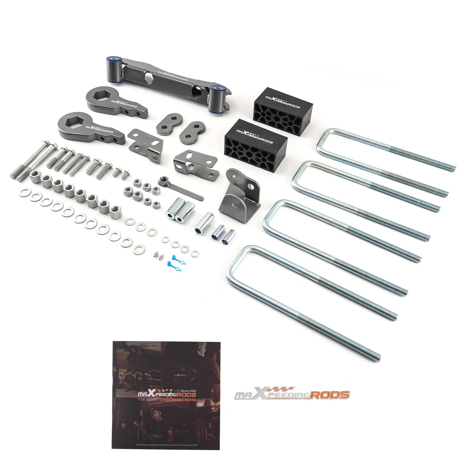 3" Lift Kit Shock Extenders for Chevy K3500 4WD Dually (1988–1998)