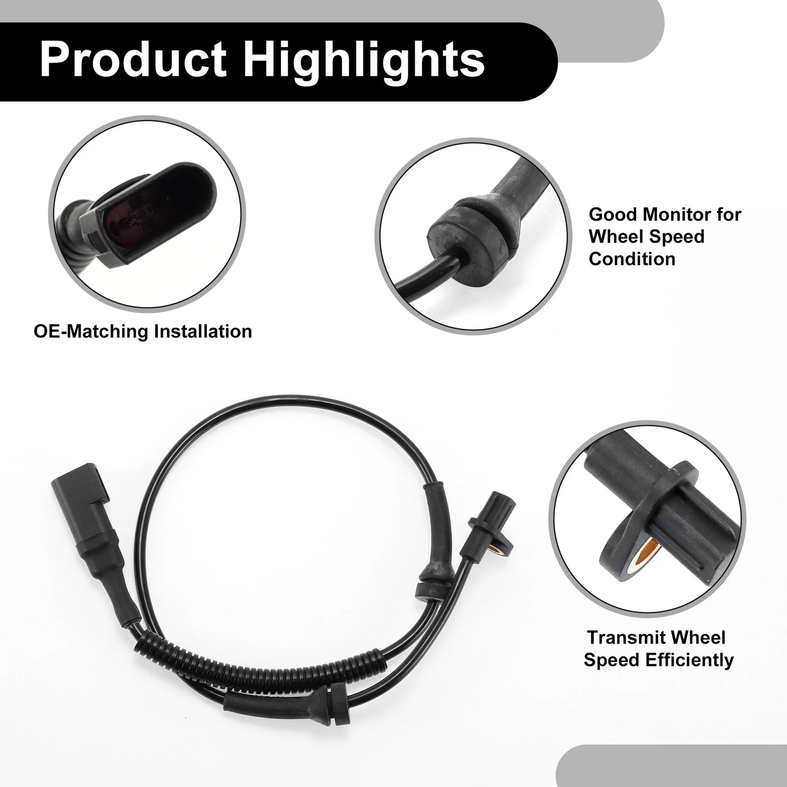 ABS Wheel Speed Sensor No.2T1Z2C204A for Ford Transit Connect (2002–2013)