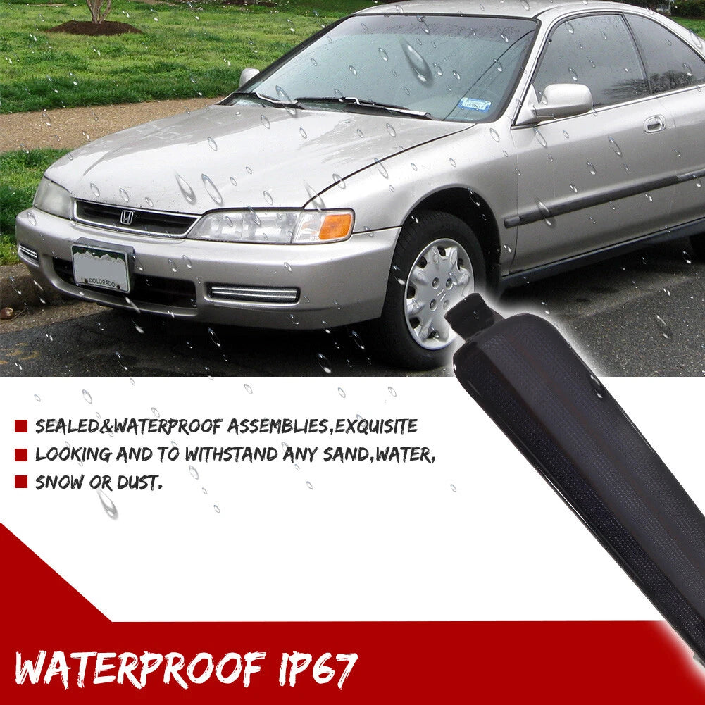 Smoked LED Front Bumper Signal Lights for Honda Accord (1996–1997)