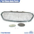 Front Upper Grille for Ford Taurus (2013–2019) Pearl Nickel