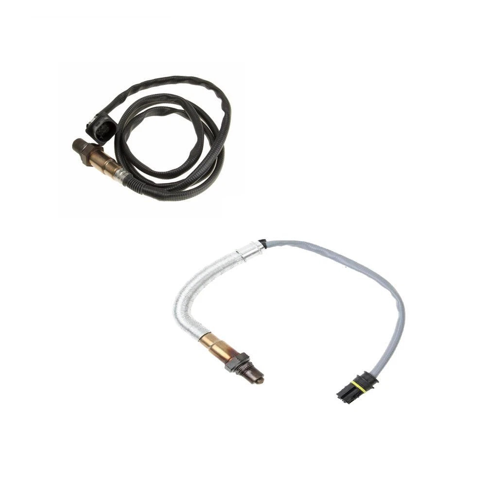 Set of 2 Bosch Downstream Rear & Upstream Front Oxygen Sensors for BMW E82 E90